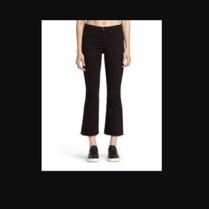 Rag & Bone 10"inch crop Flared Japanese denim Jeans 10w +MEASUREMENT  98%cotton